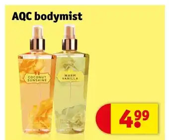 Kruidvat AQC bodymist aanbieding