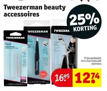 Kruidvat Tweezerman beauty accessoires aanbieding