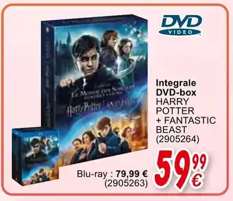Cora Integrale DVD-box Harry Potter + Fantastic Beast aanbieding