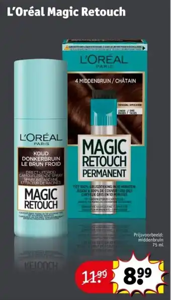 Kruidvat L'Oréal Magic Retouch aanbieding