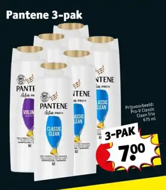 Kruidvat Pantene 3Pantene 3-pak pak aanbieding