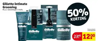 Kruidvat Gillette Intimate Grooming aanbieding