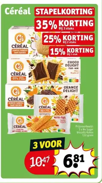 Kruidvat Céréal aanbieding