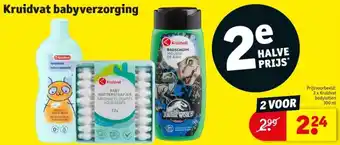 Kruidvat Babyverzorging aanbieding
