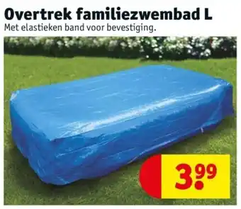 Kruidvat Overtrek familiezwembad L aanbieding