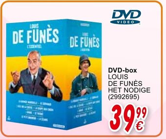 Cora DVD-box Louis De Funes Het Nodige aanbieding