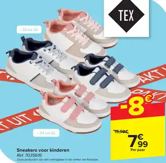 Carrefour Sneakers voor kinderen aanbieding