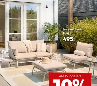 Kwantum Loungeset Nuvola aanbieding