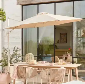 Kwantum Zweefparasol Sondrio aanbieding