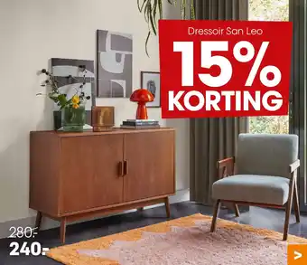 Kwantum Dressoir San Leo aanbieding