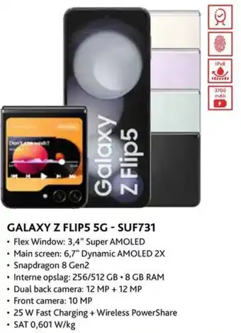 Selexion GALAXY Z FLIP5 5G - SUF731 aanbieding