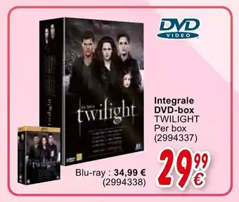 Integrale DVD-box Twilight Per box