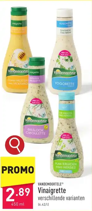 ALDI vinaigrette 450 ml aanbieding