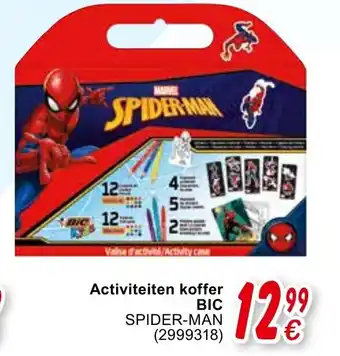 Cora Activiteiten koffer Bic Spider-Man aanbieding