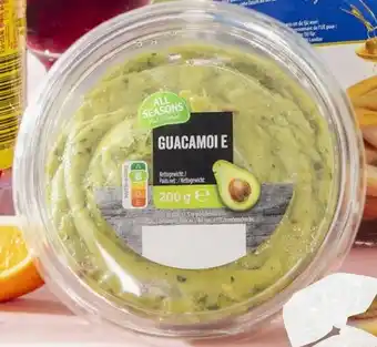 ALDI ALL SEASONS Guacamole 200g aanbieding