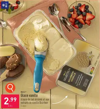 ALDI Mucci Glace vanille 2.5L aanbieding