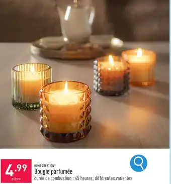 ALDI HOME CREATION Bougie parfumée aanbieding