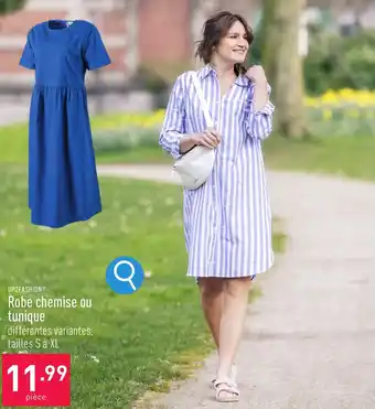 ALDI UP2FASHION Robe chemise ou tunique aanbieding