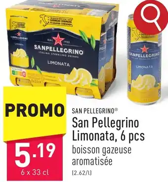 ALDI SAN PELLEGRINO limonata 6 x 33cl aanbieding