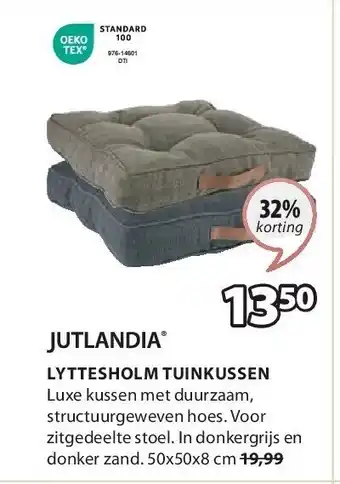 Jysk LYTTESHOLM TUINKUSSEN aanbieding