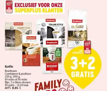 Delhaize Koffie aanbieding