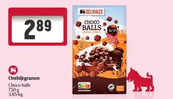 Delhaize Ontbijtgranen aanbieding