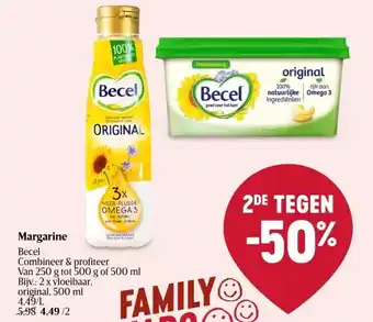 Delhaize Margarine aanbieding