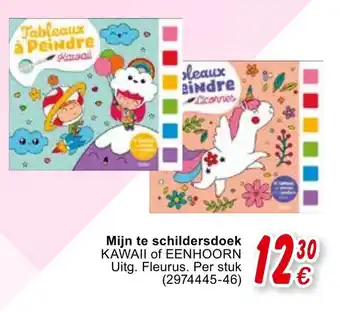Mijn te schildersdoek