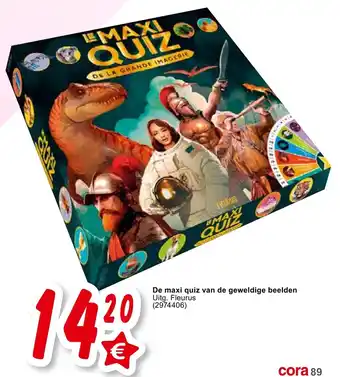 Cora De maxi quiz van de geweldige beelden aanbieding