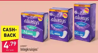 ALDI Inlegkruisjes aanbieding