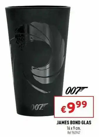 Trafic James bond glas aanbieding