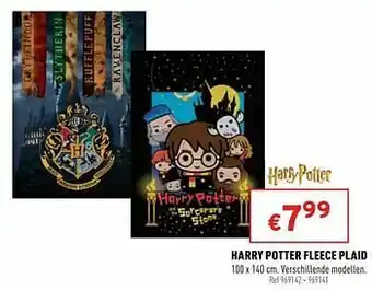 Harry potter fleece plaid