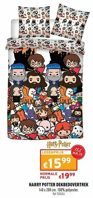 Trafic Harry potter dekbedovertrek aanbieding