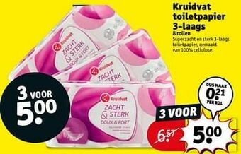 Kruidvat Kruidvat toiletpapier aanbieding