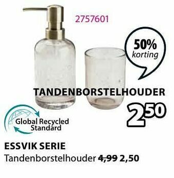 Jysk Essvik tandenborstelhouder aanbieding