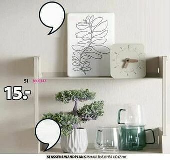 Jysk Assens wandplank aanbieding