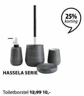 Jysk Hassela toiletborstel aanbieding