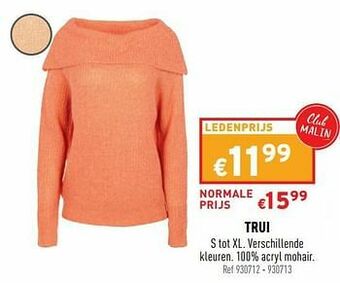 Trafic Trui aanbieding