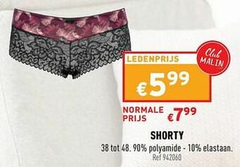 Trafic Shorty aanbieding