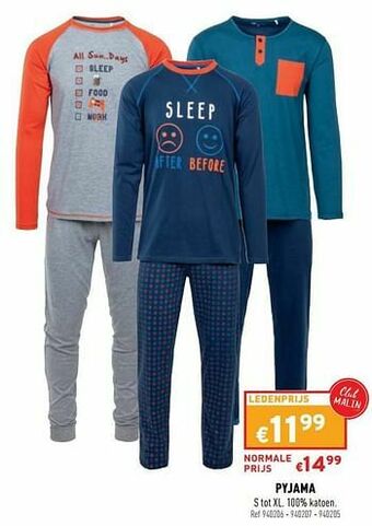 Trafic Pyjama aanbieding