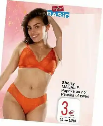 Cora Shorty magalie aanbieding