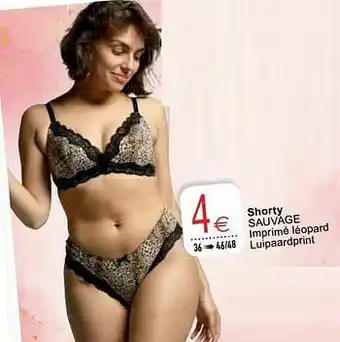 Cora Shorty sauvage aanbieding