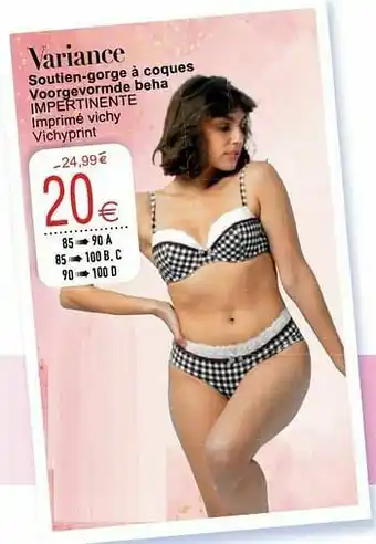 Cora Soutien-gorge à coques voorgevormde beha impertinente aanbieding