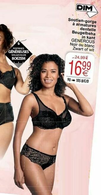 Cora Soutien-gorge à armatures dentelle beugelbeha in kant generous aanbieding