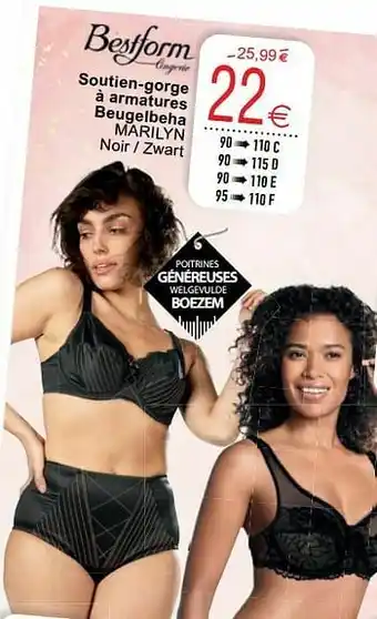 Cora Soutien-gorge à armatures beugelbeha marilyn aanbieding