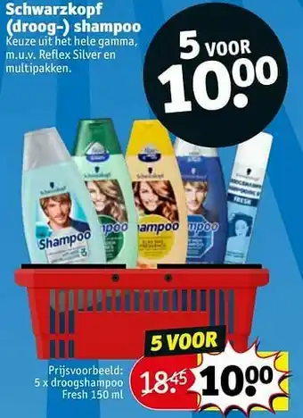 Kruidvat Droogshampoo fresh aanbieding