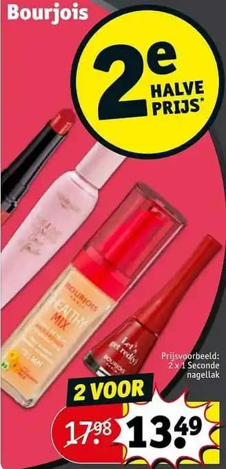 Kruidvat 1 seconde nagellak aanbieding