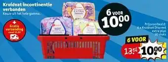 Kruidvat Kruidvat discreet extra plus aanbieding