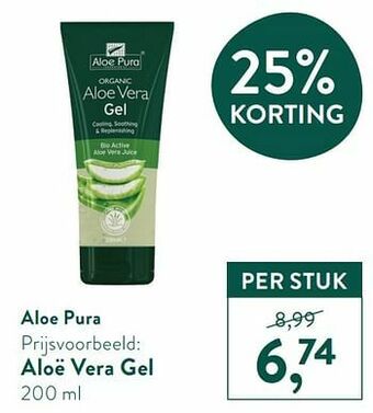 Holland & Barrett Aloë vera gel aanbieding