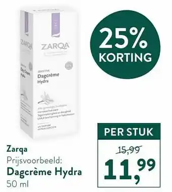 Holland & Barrett Dagcrème hydra aanbieding